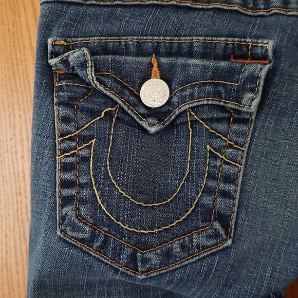 Very Nice True Religion Jeans Sz 28 ("Julie") Like New! - Picture 3 of 8
